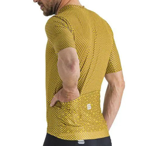 Sportful Checkmate Mens Cycling Jersey (Chilli Red Malives)