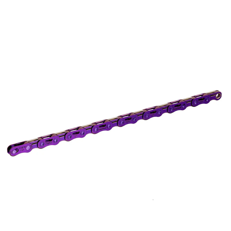 Load image into Gallery viewer, SRAM CHAIN FORCE E1 PURPLE 12 SPEED 114 LINKS 00.2518.072.012 SRAM MADOVERBIKING