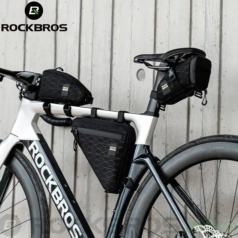 Load image into Gallery viewer, Bike Packing Bags Combo | Three Bag Set for Frame, Top Tube & Saddle ROCKBROS MADOVERBIKING