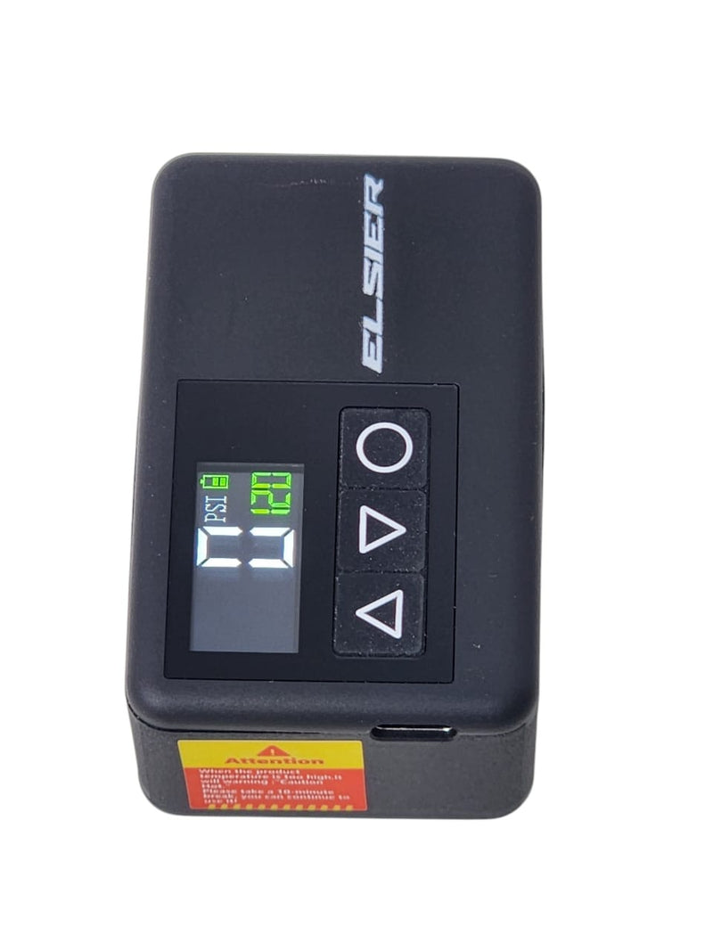 Load image into Gallery viewer, Portable Electric Pump | ELSIER - 120 psi, Rechargeable, Presta/Schrader Compatible - MADOVERBIKING -  MADOVERBIKING
