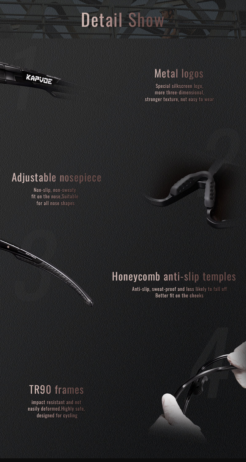 Load image into Gallery viewer, K76 Colour Changing PhotoChromic Sunglasses KAPVOE MADOVERBIKING
