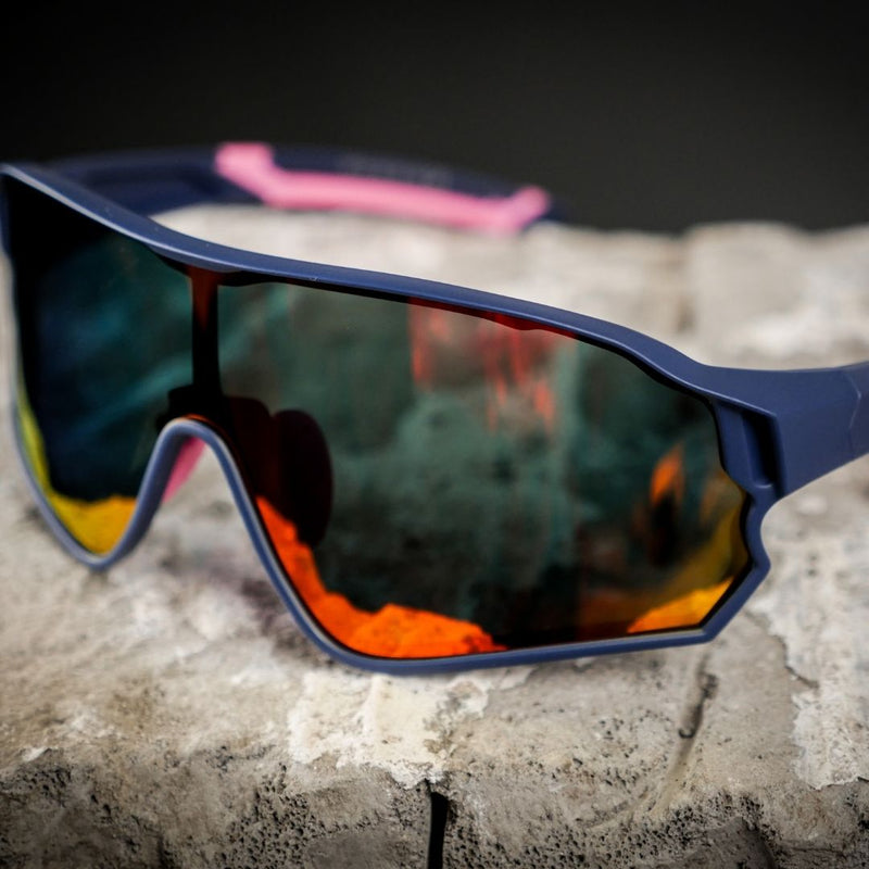 Load image into Gallery viewer, Sunglasses | Polarized Glasses - Myopia Compatible (Black/Pink) ROCKBROS MADOVERBIKING
