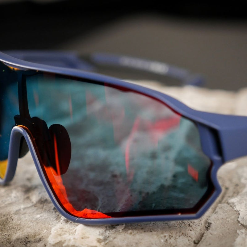 Load image into Gallery viewer, Sunglasses | Polarized Glasses - Myopia Compatible (Blue/Red) ROCKBROS MADOVERBIKING
