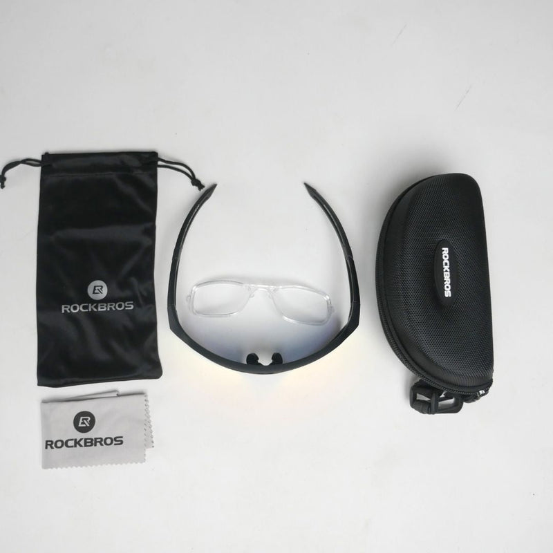 Load image into Gallery viewer, Sunglasses | Polarized Glasses - Myopia Compatible (Black) ROCKBROS MADOVERBIKING
