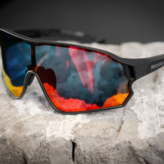 Sunglasses | Polarized Glasses - Myopia Compatible (Black) ROCKBROS MADOVERBIKING