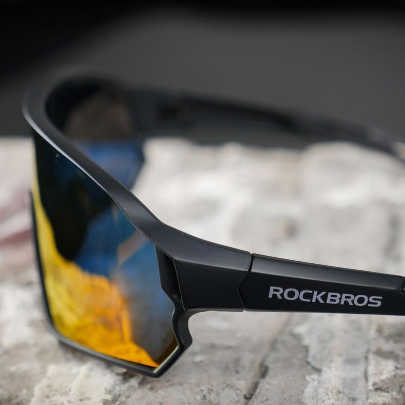 Load image into Gallery viewer, Sunglasses | Polarized Glasses - Myopia Compatible (Black) ROCKBROS MADOVERBIKING
