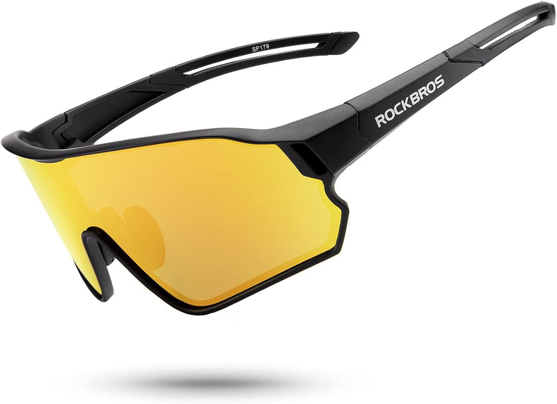 Load image into Gallery viewer, Sunglasses | Polarized Glasses - Myopia Compatible (Black) ROCKBROS MADOVERBIKING
