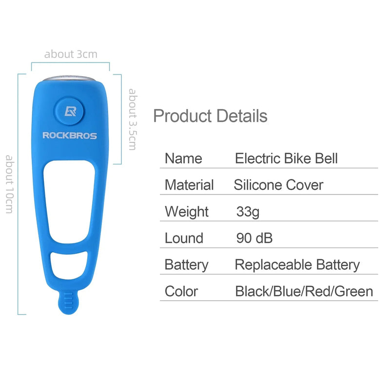Load image into Gallery viewer, Bicycle Horn | ELECTRA - 90 dB Loud Electric Horn ROCKBROS MADOVERBIKING
