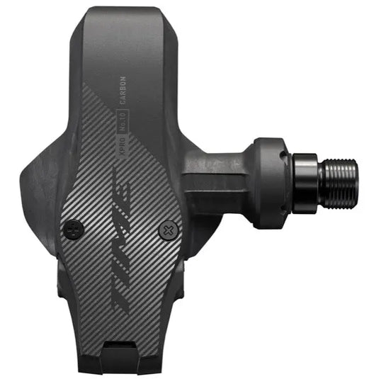 TIME CLIPLESS CARBON FILLED BODY ROAD PEDALS XPRO 10 53MM SPINDLE BLACK (INCLUDES ICLIC FREE FOOT CLEATS) 00.6718.049.001 TIMECLIPLESS MADOVERBIKING
