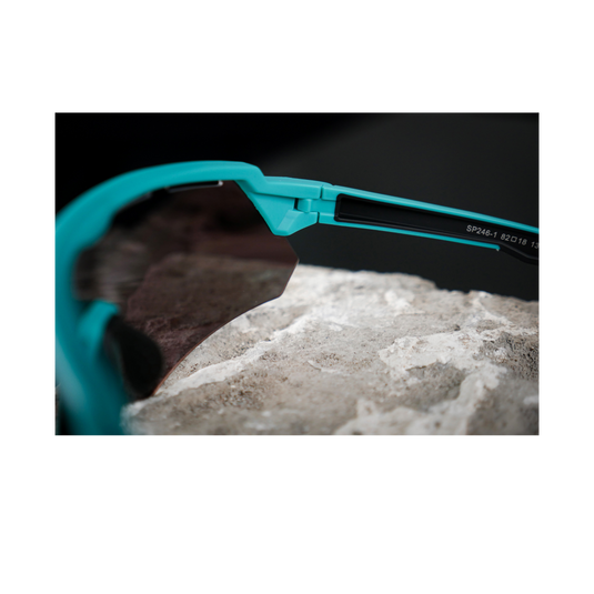 Sunglasses | Polarized Glasses with 4 Interchangeable Lenses & UV400 Protection (Green) ROCKBROS MADOVERBIKING