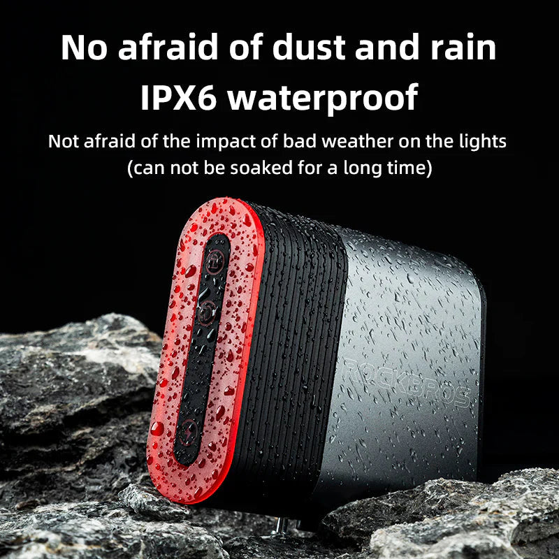 Load image into Gallery viewer, Bicycle Taillights | Smart Taillight with Lock and Brake Sensing Function ROCKBROS MADOVERBIKING
