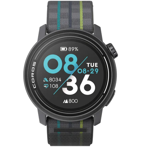 Coros Pace 3 Nylon GPS Sport Watch (Black)