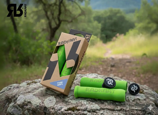 RADKAAT HANDLEBAR GRIPS | FOAM SYNC NBR - 22.2X136MM - MADOVERBIKING