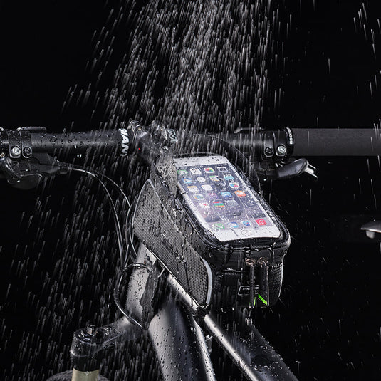 Top Tube Bag | Waterproof & Compatible with Phones upto 6.5" ROCKBROS MADOVERBIKING