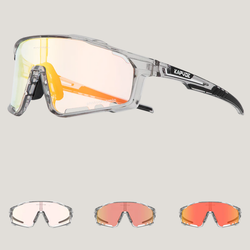 Load image into Gallery viewer, K76 Colour Changing PhotoChromic Sunglasses KAPVOE MADOVERBIKING
