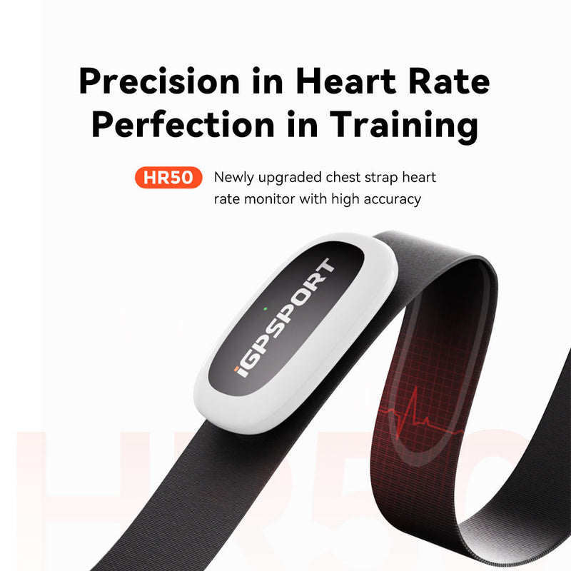 Load image into Gallery viewer, Heart Rate Sensor - HR50 | ANT+ &amp; Bluetooth, Waterproof, Compatible with Cyclo-Computers, Indoor Trainers, Android &amp; Iphones - MADOVERBIKING -  iGPSPORT
