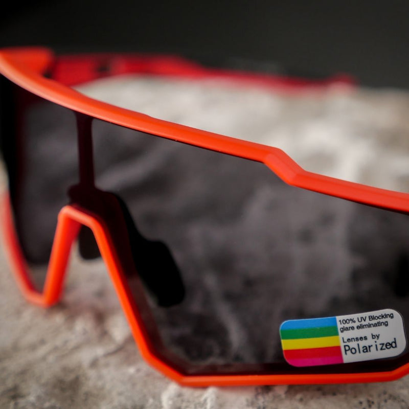 Load image into Gallery viewer, Sunglasses | Polarized Glasses - Myopia Compatible (Black/Red) ROCKBROS MADOVERBIKING
