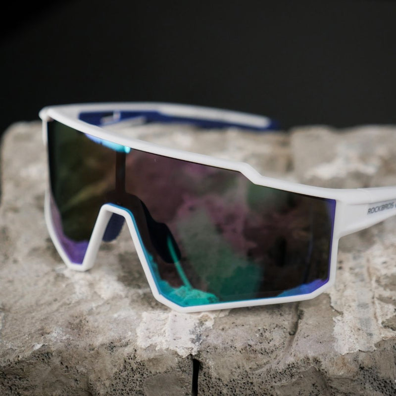 Load image into Gallery viewer, Sunglasses | Polarized Glasses - Myopia Compatible (Blue/White) ROCKBROS MADOVERBIKING
