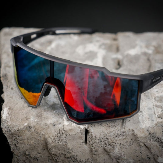 Sunglasses | Polarized Glasses - Myopia Compatible (Grey/Orange) ROCKBROS MADOVERBIKING