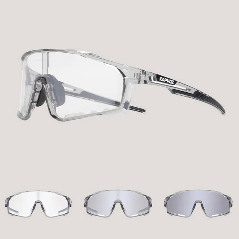 Load image into Gallery viewer, K76 Colour Changing PhotoChromic Sunglasses KAPVOE MADOVERBIKING
