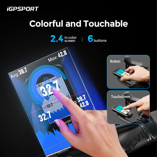 GPS Bike Computer - BSC300T | 2.4