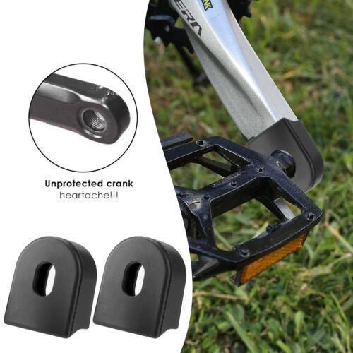 Load image into Gallery viewer, 2Pcs Risk Bicycle Crank Protectors Covers Mtb Road Bike Crankset Protective Case - MADOVERBIKING
