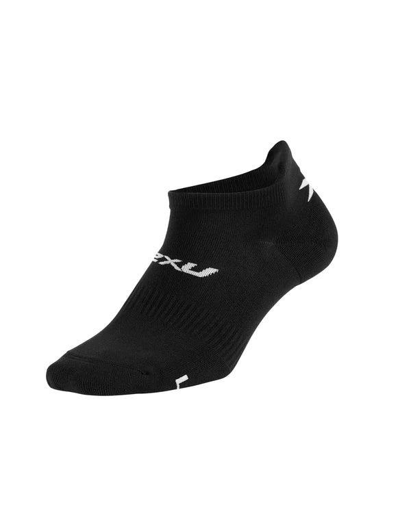 Load image into Gallery viewer, 2XU Ankle Sock 3 Pack Black/White - MADOVERBIKING
