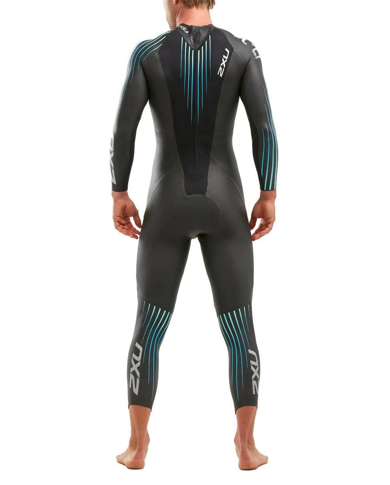 Load image into Gallery viewer, 2XU P1 Mens Propel Triathlon Wetsuit - BLK/BLUE OMBRE - MADOVERBIKING
