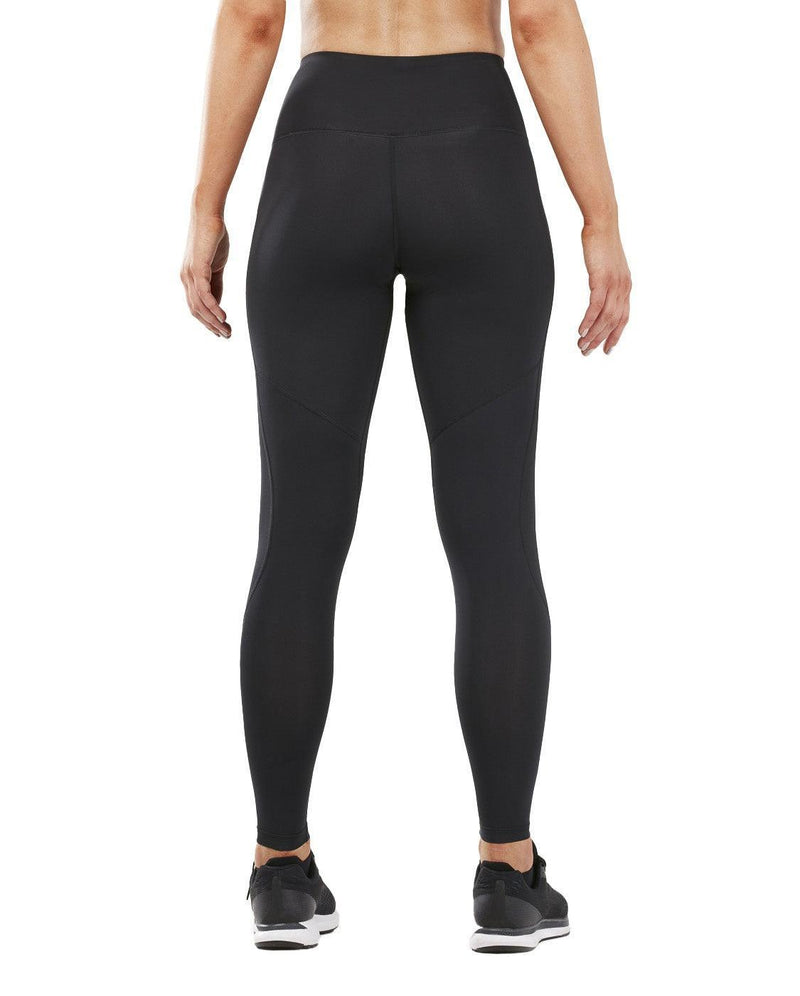 Load image into Gallery viewer, 2XU Women Hi-Rise Compression Tights - (Black/Nero) - MADOVERBIKING
