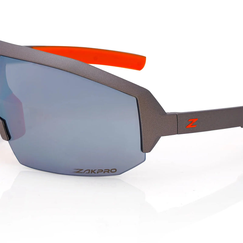 Load image into Gallery viewer, ZAKPRO SUNGLASSES | RYVONTO - TR90, UV400 PROTECTION, OLEOPHOBIC COATING (SILVER)
