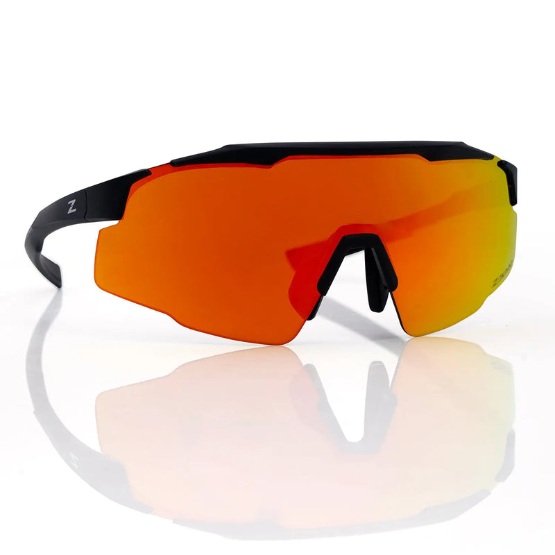 Load image into Gallery viewer, ZAKPRO SUNGLASSES | SKYTRIX-R - TR90, UV400 PROTECTION, ANTI-FOG, MULTIPLE LENSES (BLACK)

