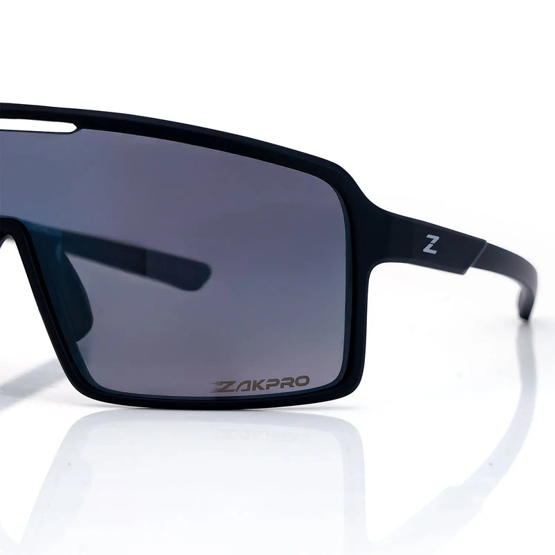 Load image into Gallery viewer, ZAKPRO SUNGLASSES | Z-SWAY - TR90, UV400 PROTECTION, OLEOPHOBIC COATING (BLACK)
