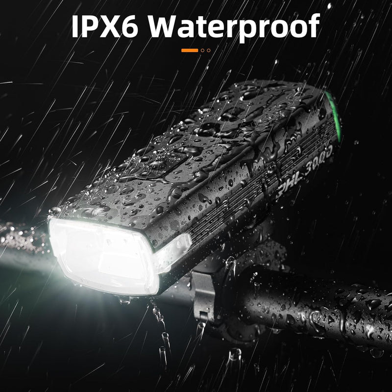 Load image into Gallery viewer, 3000 Lumens Front Light ROCKBROS MADOVERBIKING
