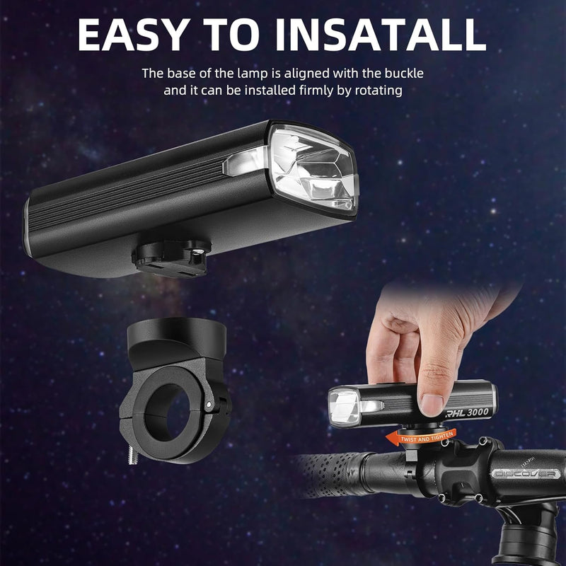 Load image into Gallery viewer, 3000 Lumens Front Light ROCKBROS MADOVERBIKING
