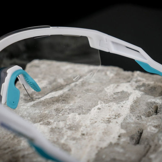 Sunglasses | Photochromic Glasses with UV400 protection, Myopia Compatible (White Frame) ROCKBROS MADOVERBIKING