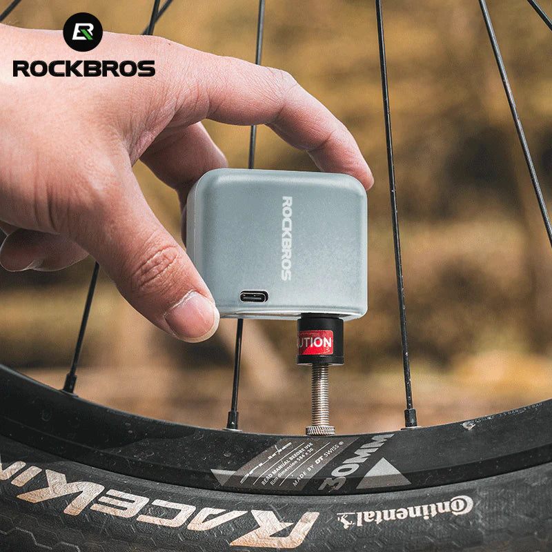 Load image into Gallery viewer, Portable Electric Pump | Type-C Charging, Schrader/Presta Compatible ROCKBROS MADOVERBIKING

