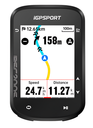 GPS Bike Computer - BSC200S | Type-C, 25H Battery, Power Meter, Di2 and Navigation Support - MADOVERBIKING -  iGPSPORT