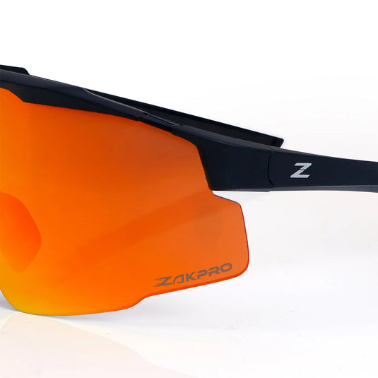 ZAKPRO SUNGLASSES | SKYTRIX-R - TR90, UV400 PROTECTION, ANTI-FOG, MULTIPLE LENSES (BLACK)