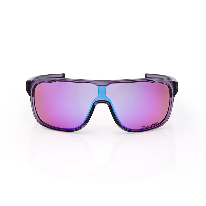 Load image into Gallery viewer, ZAKPRO SUNGLASSES | V-GLINT - TR90, UV400 PROTECTION, OLEOPHOBIC COATING (PURPLE)
