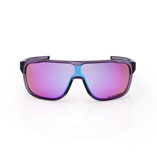 ZAKPRO SUNGLASSES | V-GLINT - TR90, UV400 PROTECTION, OLEOPHOBIC COATING (PURPLE)