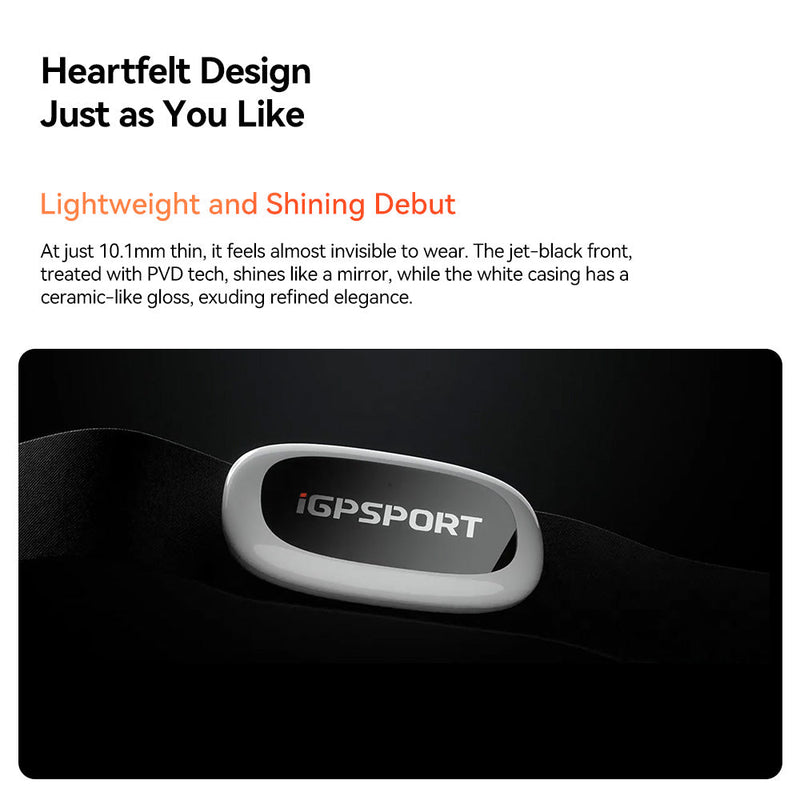 Load image into Gallery viewer, Heart Rate Sensor - HR50 | ANT+ &amp; Bluetooth, Waterproof, Compatible with Cyclo-Computers, Indoor Trainers, Android &amp; Iphones - MADOVERBIKING -  iGPSPORT
