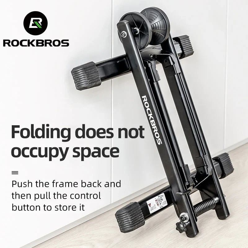 Load image into Gallery viewer, Display Stand | T30 Foldable Floor parking Stand - Fits All Bicycles ROCKBROS MADOVERBIKING
