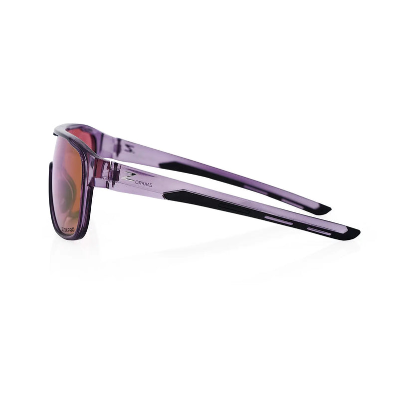 Load image into Gallery viewer, ZAKPRO SUNGLASSES | V-GLINT - TR90, UV400 PROTECTION, OLEOPHOBIC COATING (PURPLE)
