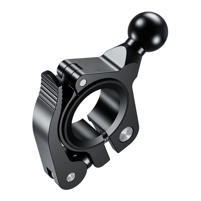 Load image into Gallery viewer, Mobile Phone Holder | JAW GRIP M8S-QR - Anti-Shake, 360 Rotation, Screw-Tight Fit for upto 7&quot; Screens - MADOVERBIKING
