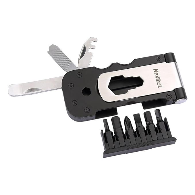 Load image into Gallery viewer, Multi Tool-Kit | NEXTOOL SLIM - Pocket-Sized, Lightweight - Screw Drivers, 3-6mm Hex Keys, Flat &amp; Spoke Wrenches - MADOVERBIKING
