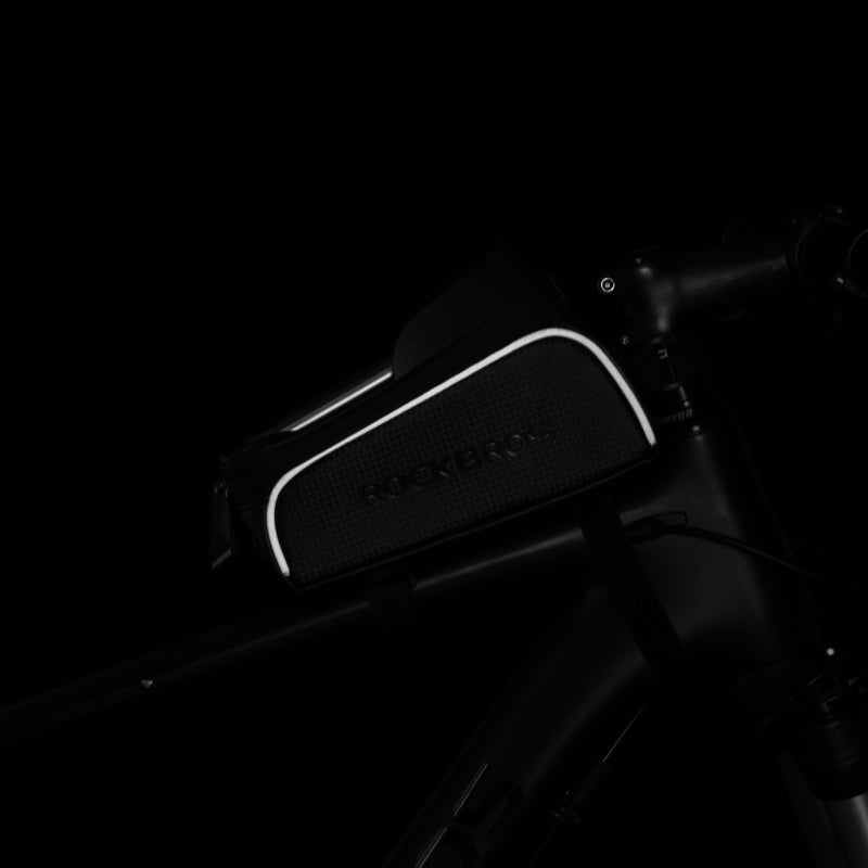 Load image into Gallery viewer, Top Tube Bag | Waterproof &amp; Compatible with Phones upto 6.5&quot; ROCKBROS MADOVERBIKING
