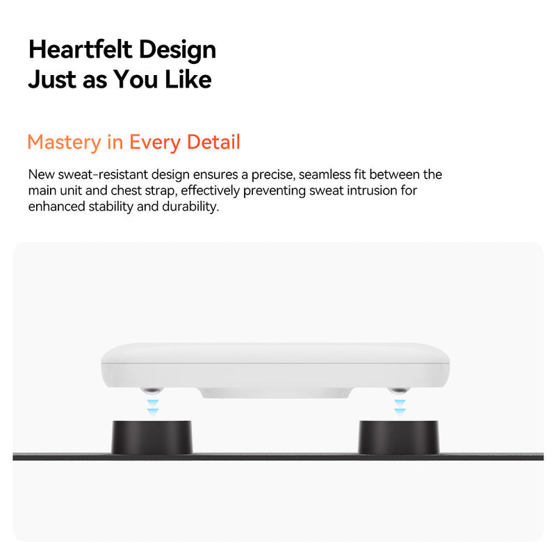 Load image into Gallery viewer, Heart Rate Sensor - HR50 | ANT+ &amp; Bluetooth, Waterproof, Compatible with Cyclo-Computers, Indoor Trainers, Android &amp; Iphones - MADOVERBIKING -  iGPSPORT
