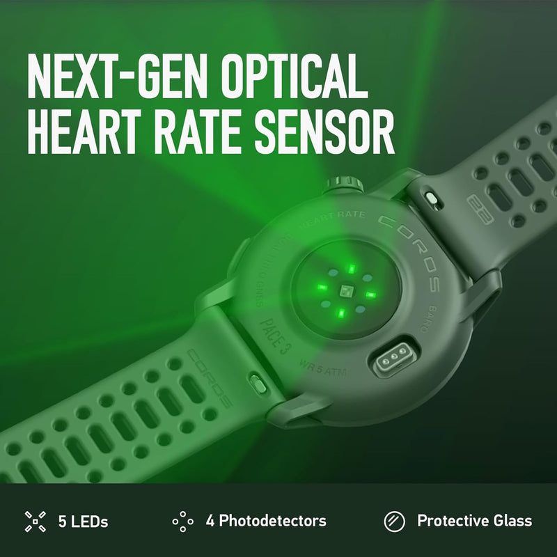 Load image into Gallery viewer, GPS Smartwatch | PACE 3 - Nylon Band (Chalk) - MADOVERBIKING -  COROS
