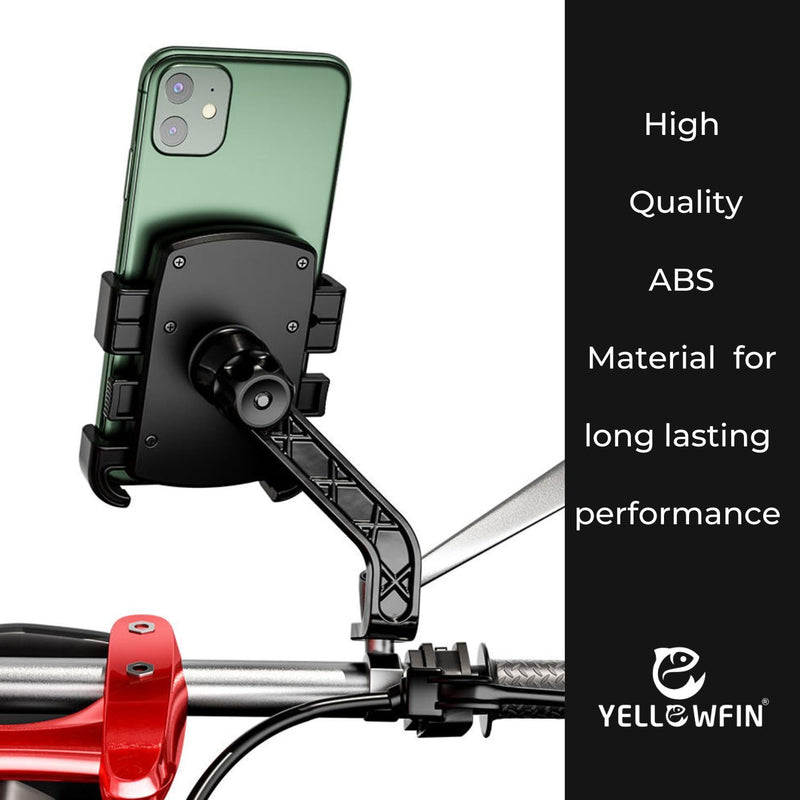 Load image into Gallery viewer, Mobile Phone Holder | JAW GRIP M8S-QR - Anti-Shake, 360 Rotation, Screw-Tight Fit for upto 7&quot; Screens - MADOVERBIKING
