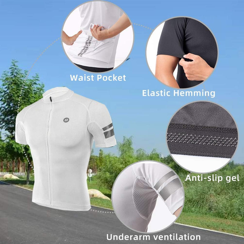 Load image into Gallery viewer, Men&#39;s Cycling Jersey ROCKBROS MADOVERBIKING
